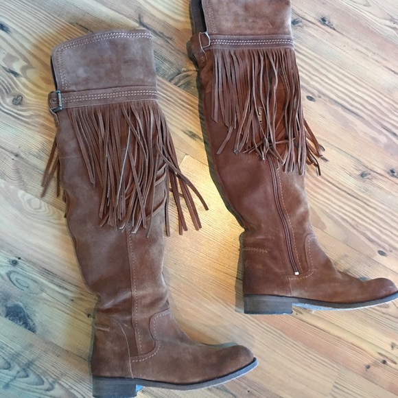 Free People Can’t Stop the Fringe over knee boots - Picture 3 of 8